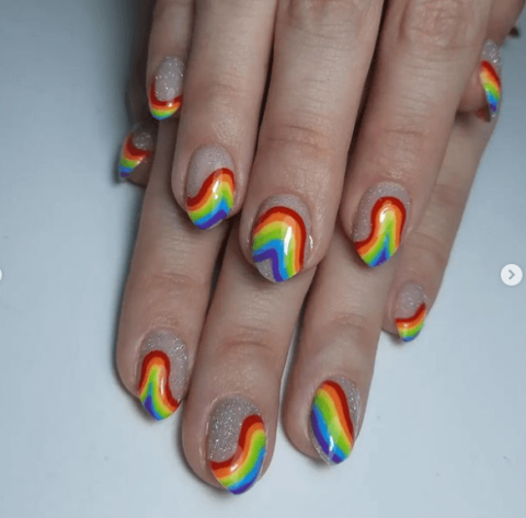 50 Rainbow Nail Ideas to Get You Started