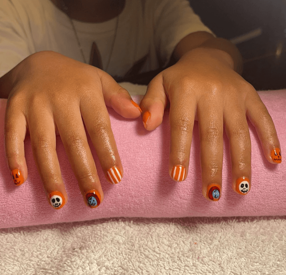 35 Halloween Nails For Kids Design Ideas