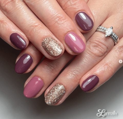 35+ Stunning Plum Nails Design Ideas