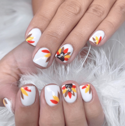 50+ Thanksgiving Nails Design Ideas for a Festive Manicure
